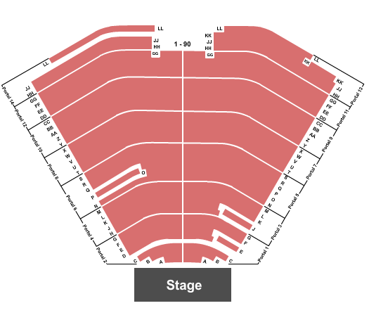 Ruth Eckerd Hall Santana Seating Chart